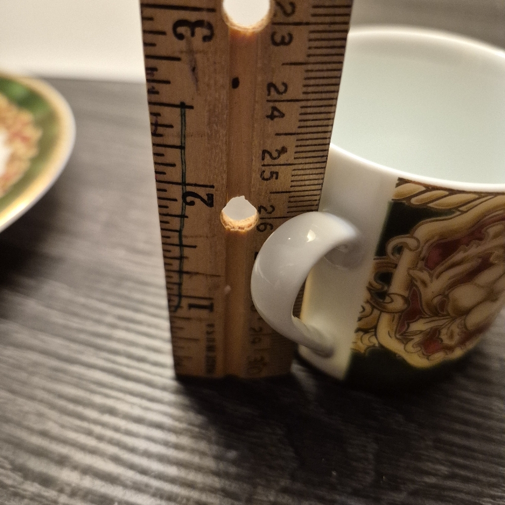 American Atelier Noel Tea cup And Saucer Porcelain - Picture 5 of 9